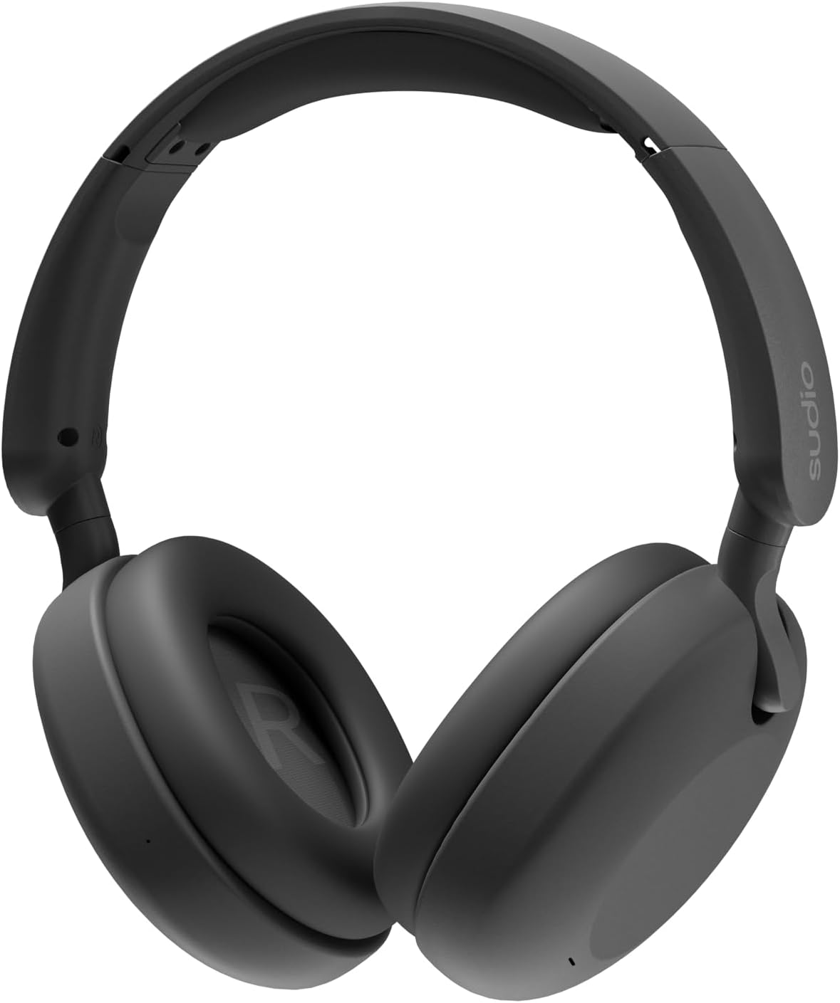 Sudio K2 Wireless Over-Ear Bluetooth Headphones,Noise Cancelling, Built-in Microphone, 60h Battery, USB-C Fast Charging, Comfortable Fit, Black (Black)